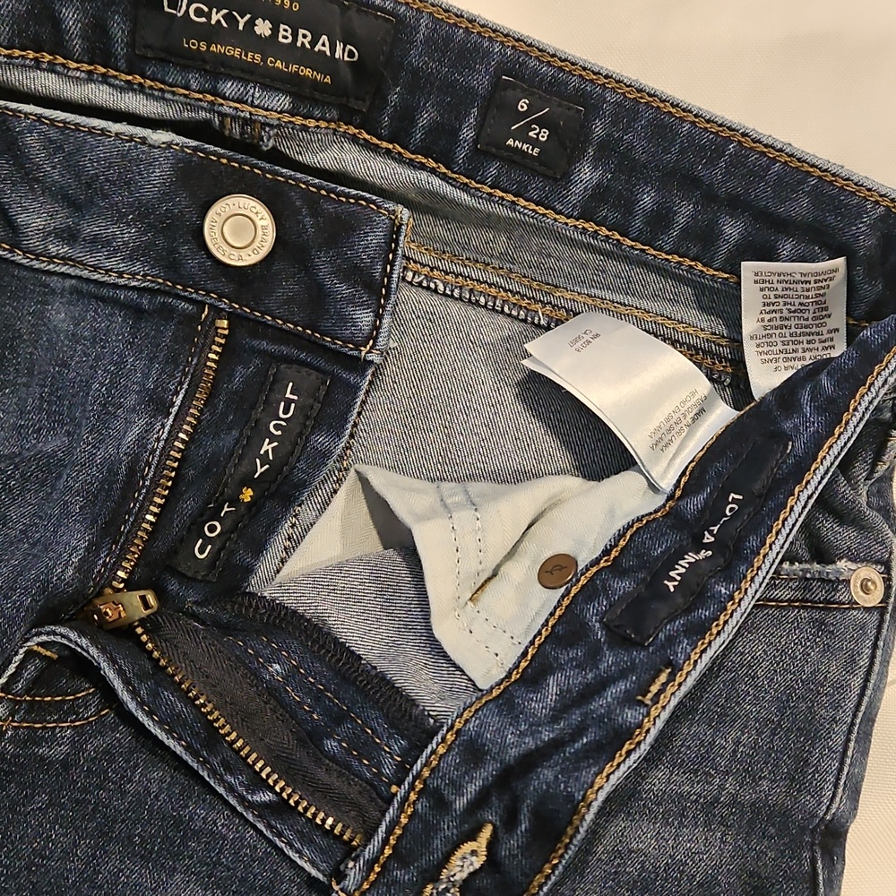 Lucky Brand Women's Skinny Jeans Ankle - Picture 3 of 3
